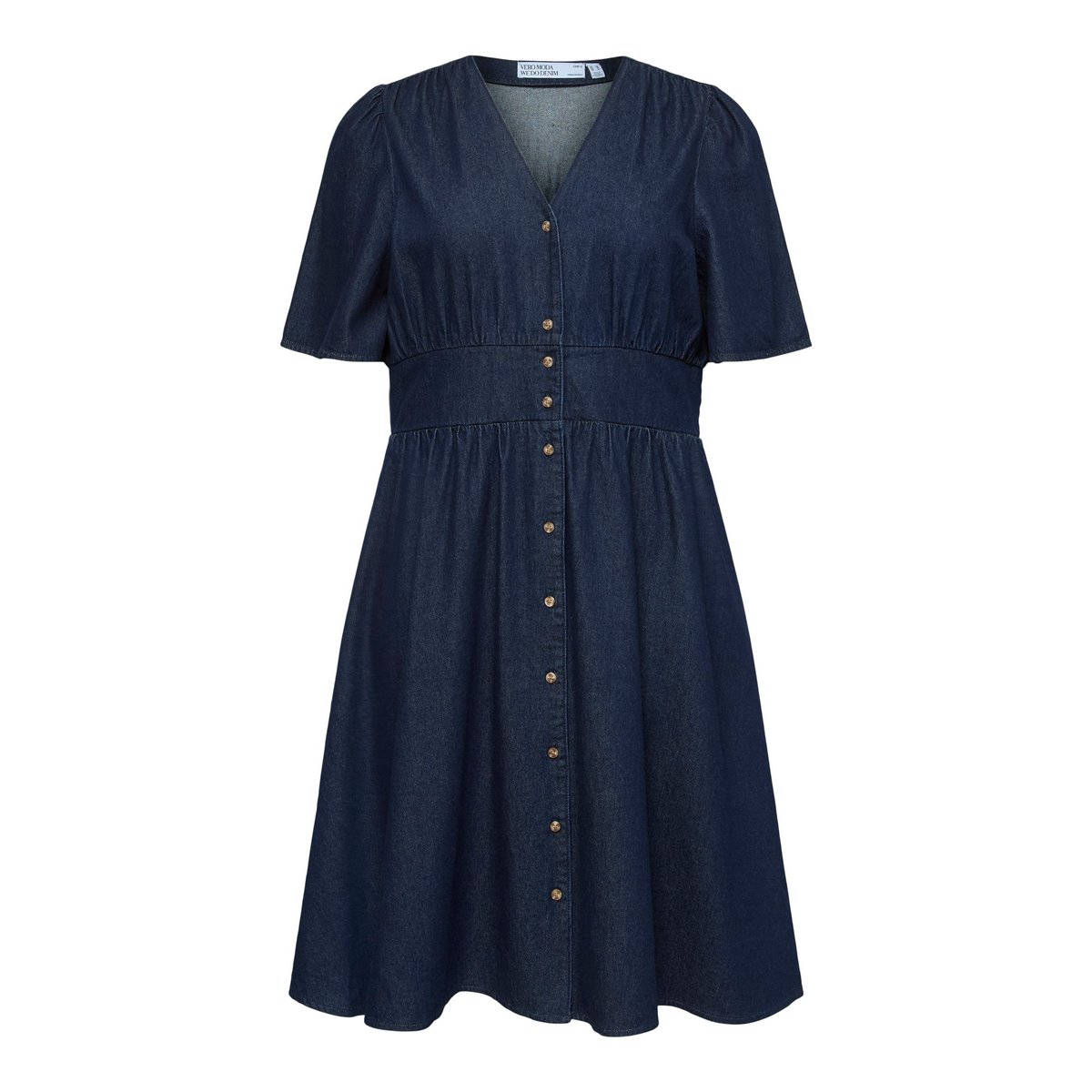 Robe En Denim dark blue denim, VERO MODA