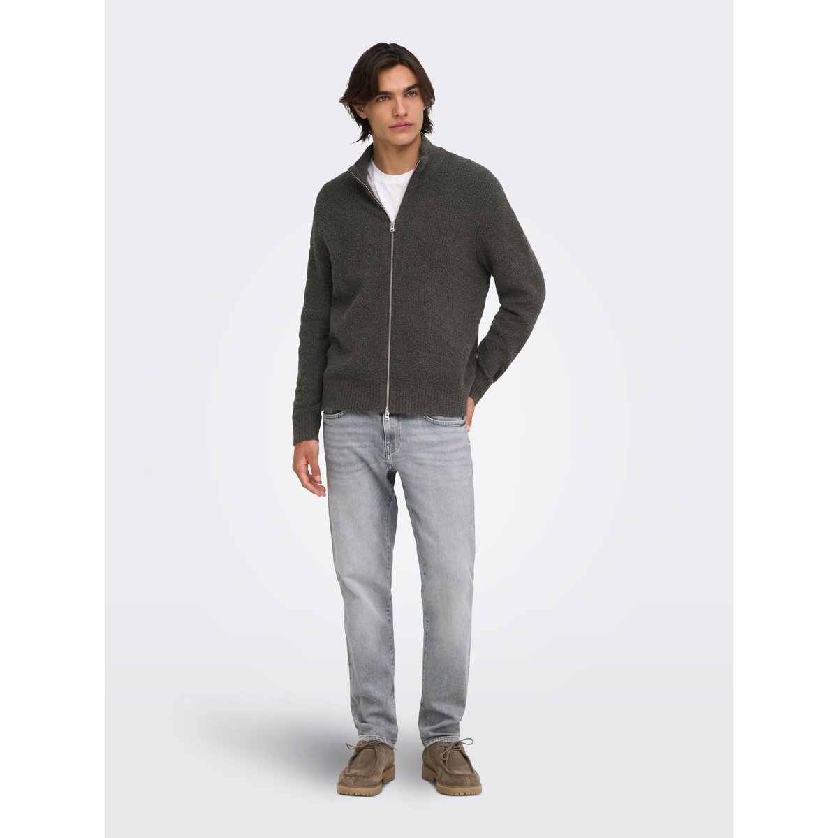Coupe Regular medium grey denim, ONLY & SONS