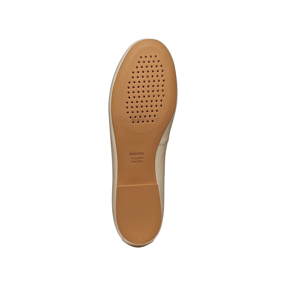 Palmaria Leather Ballet Pumps beige, GEOX