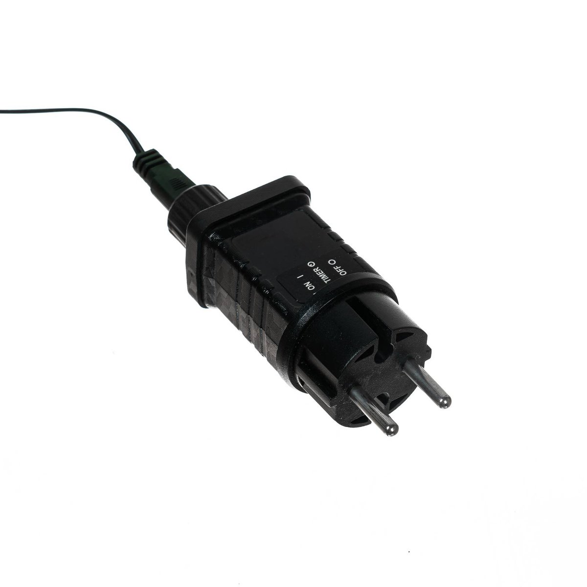 Guirlande lumineuse extérieure LED, Kaloyan noir, transparent, LINDBY