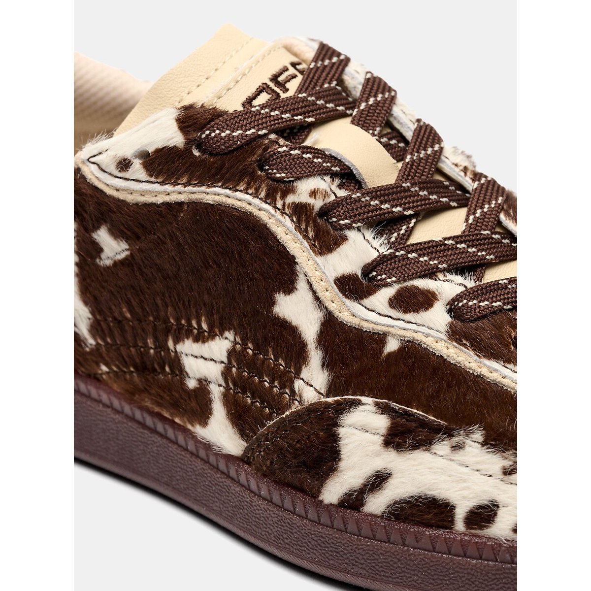 Zapatillas PARK COW PRINT BROWN estampado marrón, HOFF