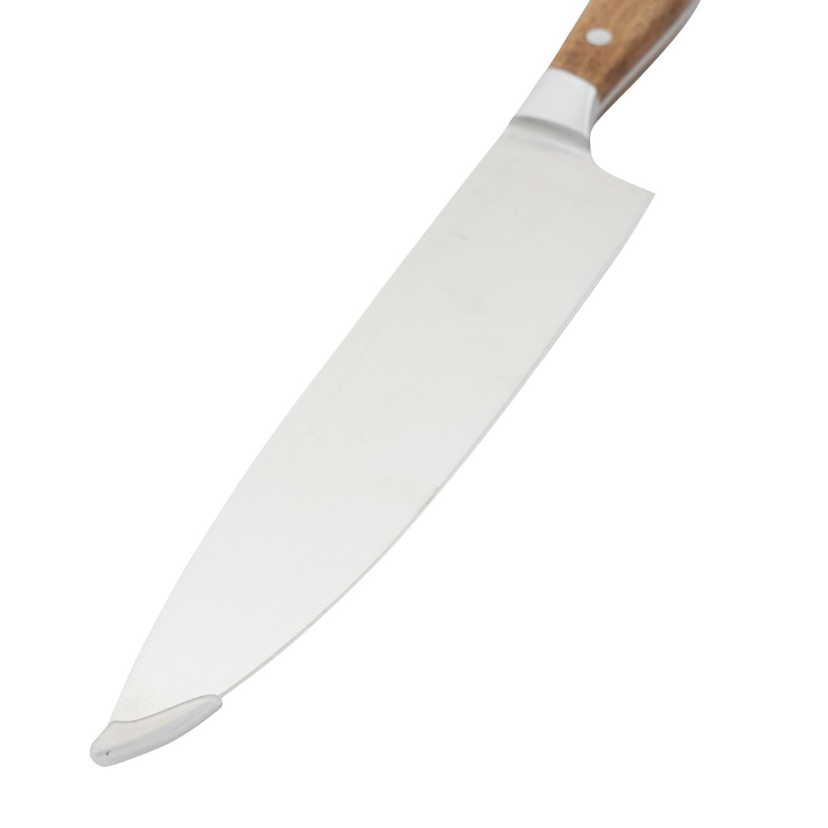 Set de 3 couteaux pour barbecue, NATERIAL marron, gris / argent, NATERIAL