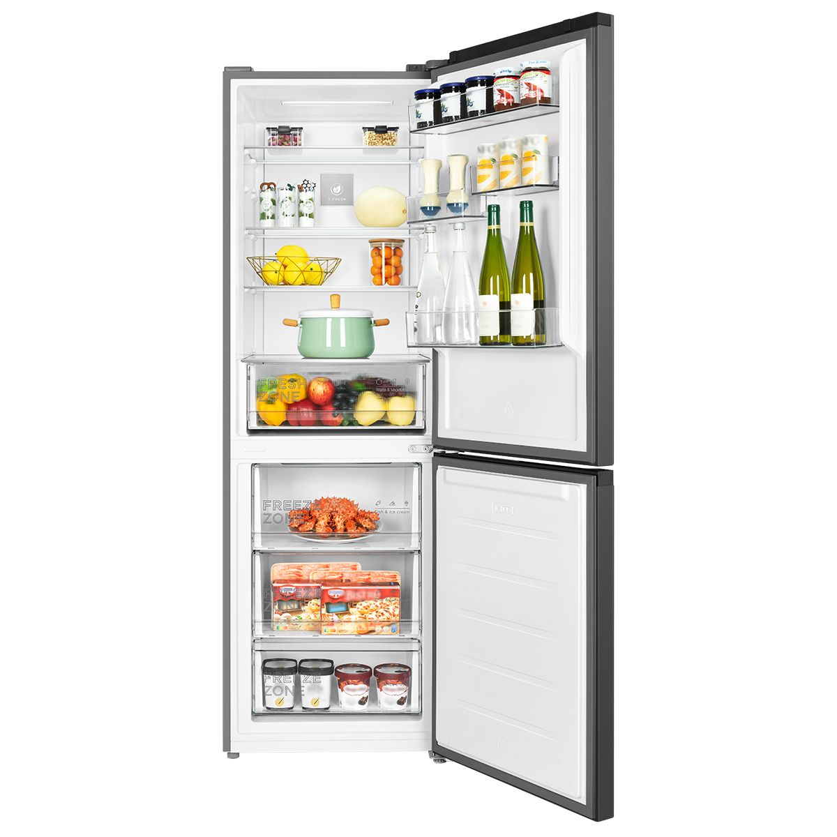 Réfrigérateur combiné RF340BSD0 couleur unique, TCL