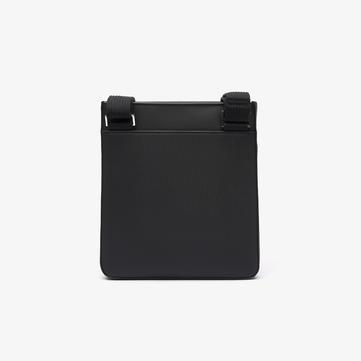 Sac plat à bandoulière Men's Classic noir, LACOSTE