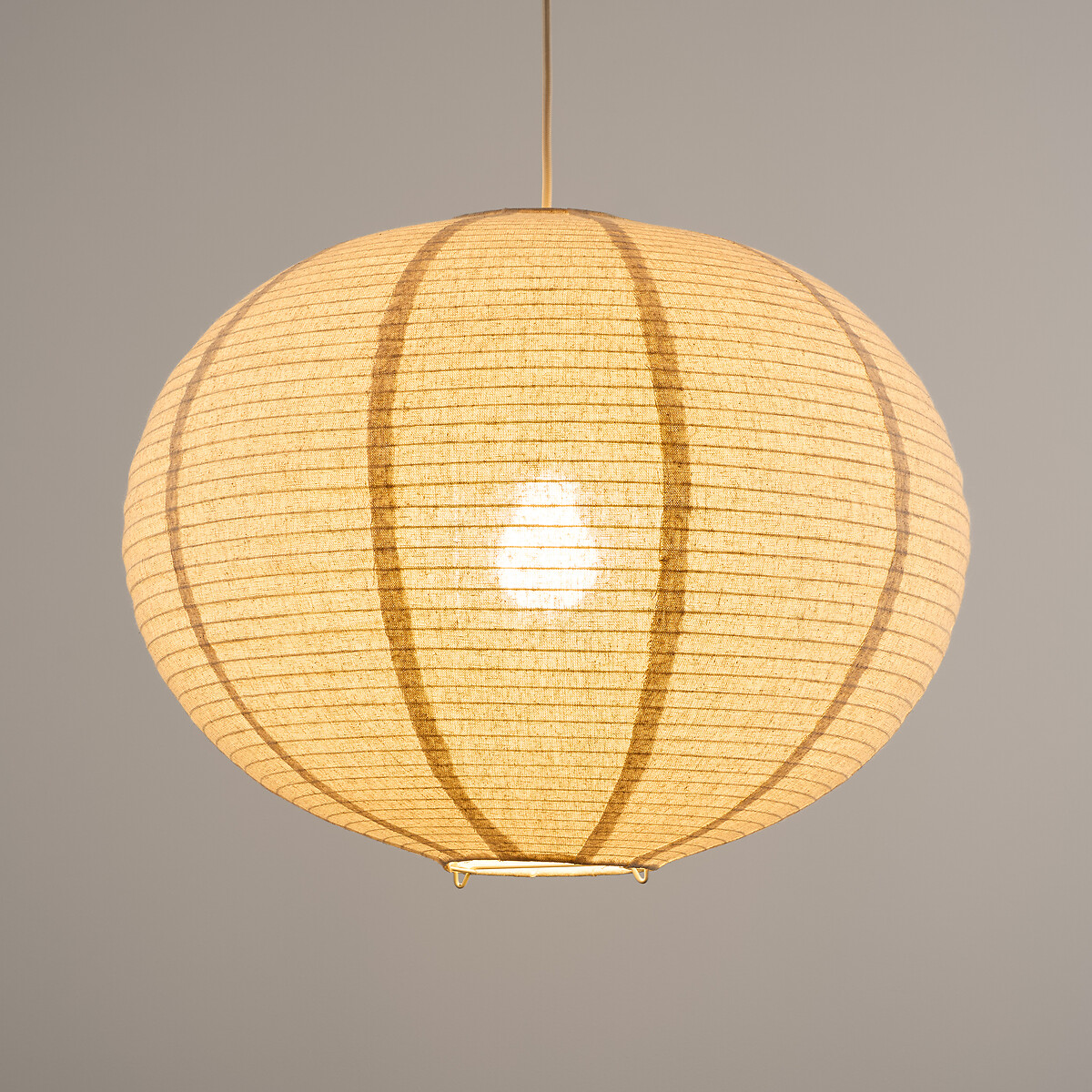 Suspension boule en lin, diamètre 50 cm, MARY naturel, LA REDOUTE INTERIEURS