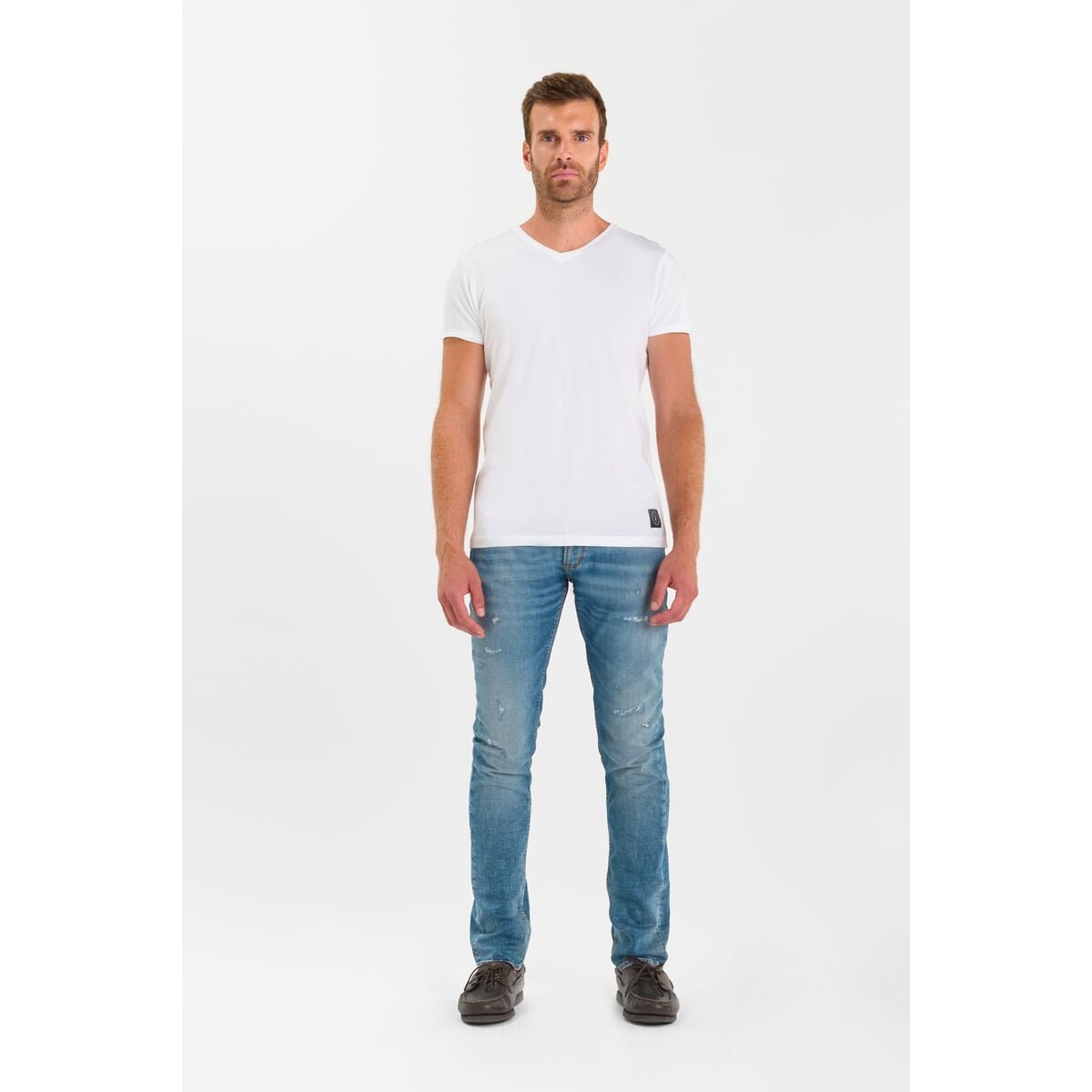 Jeans slim BLUE JOGG 700/11, longueur 34 blue, LE TEMPS DES CERISES