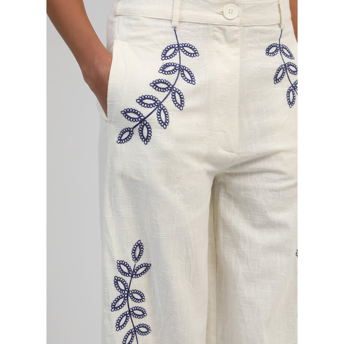Pantalon ROSSALIE ecru, AN'GE