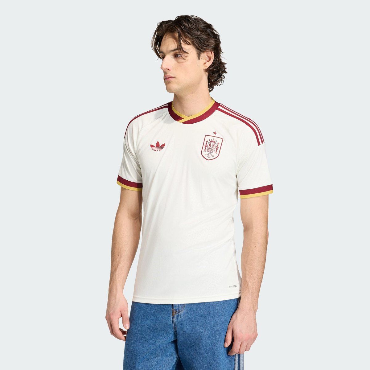 Maillot Extérieur Espagne 26 off white, adidas Performance