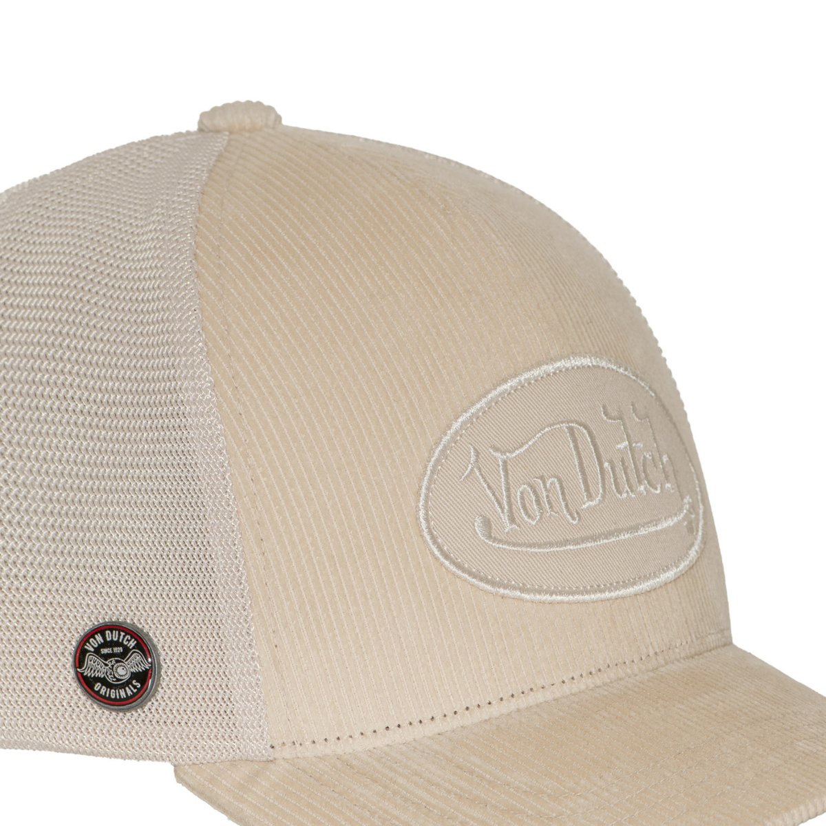Casquette trucker LOFb beige, VON DUTCH
