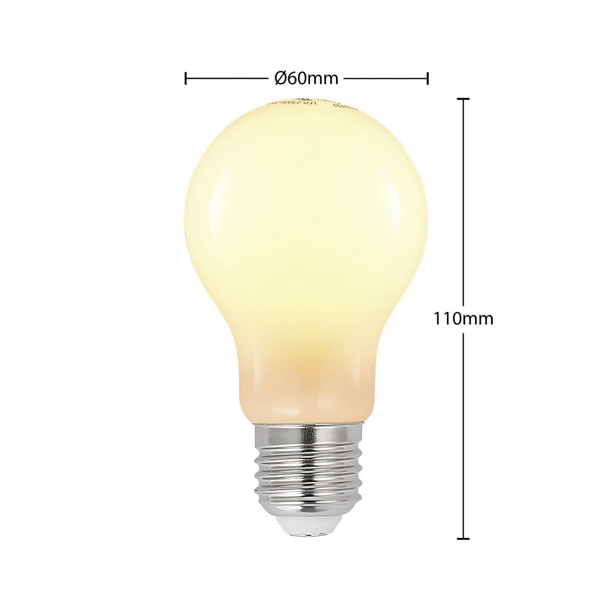 Ampoule E27 en verreLED, E27 4W LED couleur unique, ARCCHIO