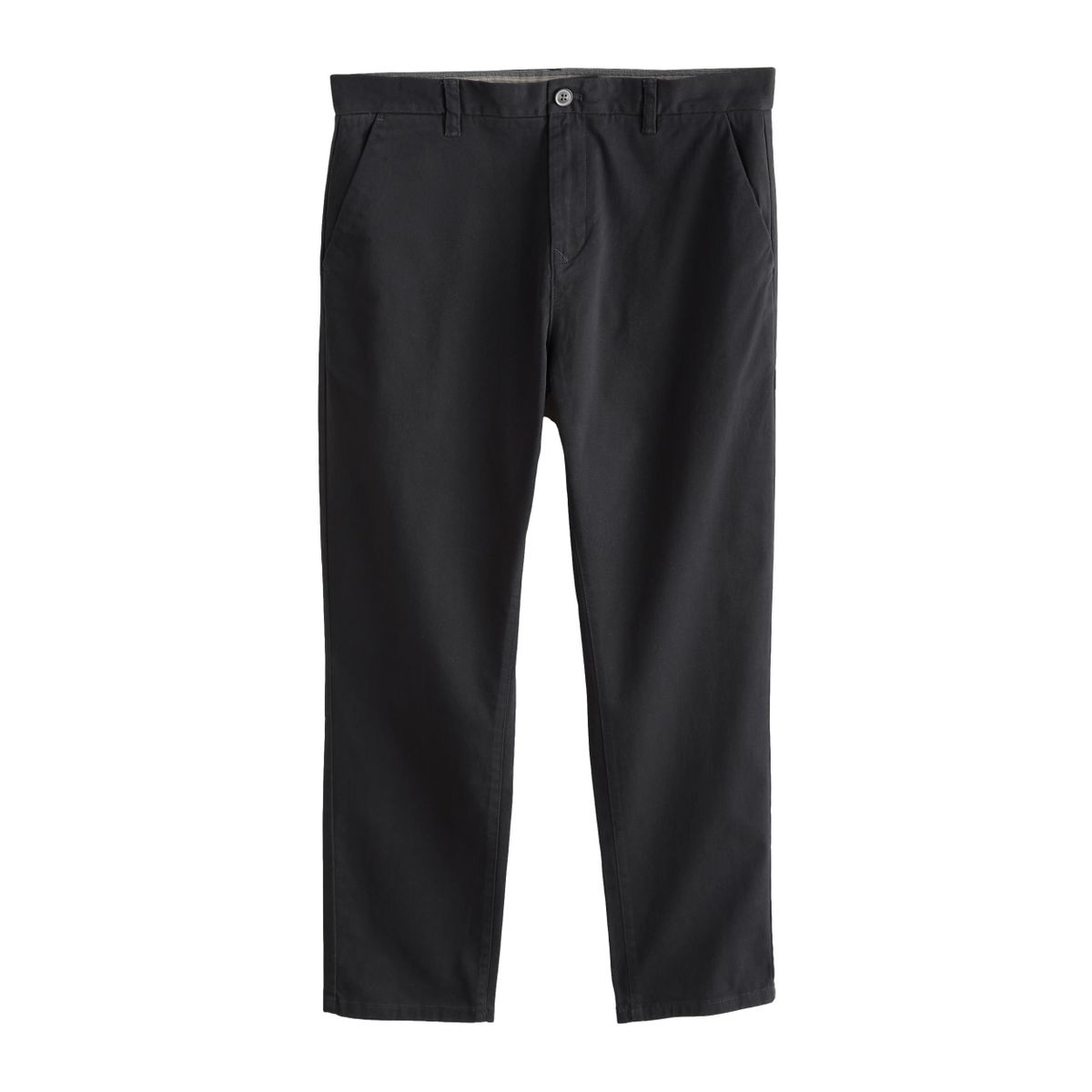 Pantalon chino stretch noir, NEXT