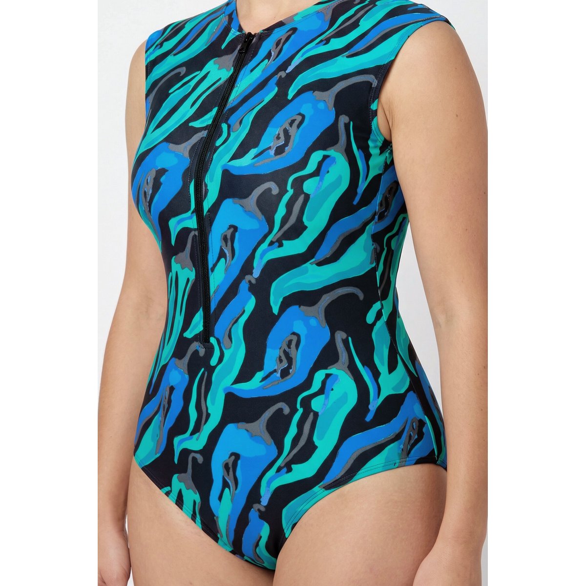 Maillot de bain sans bonnets souples noir, ULLA POPKEN