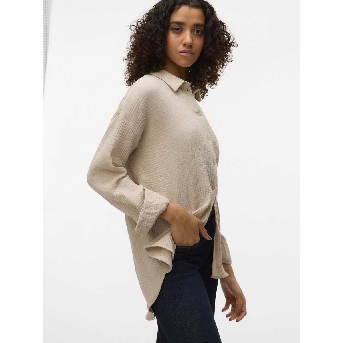 Chemise silver lining, VERO MODA