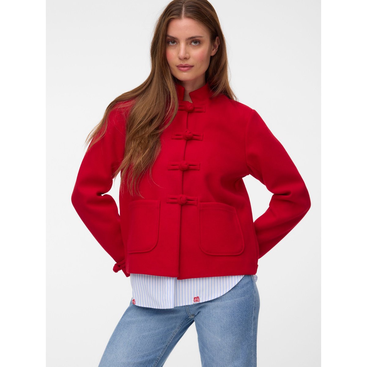 Veste rouge - salsa, VERO MODA