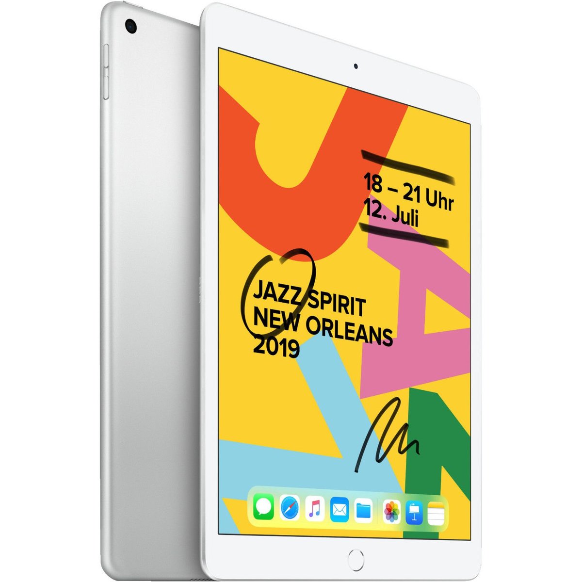 Tablette iPad 10.2 2019 Wi-Fi 32Go - Parfait état argent, APPLE