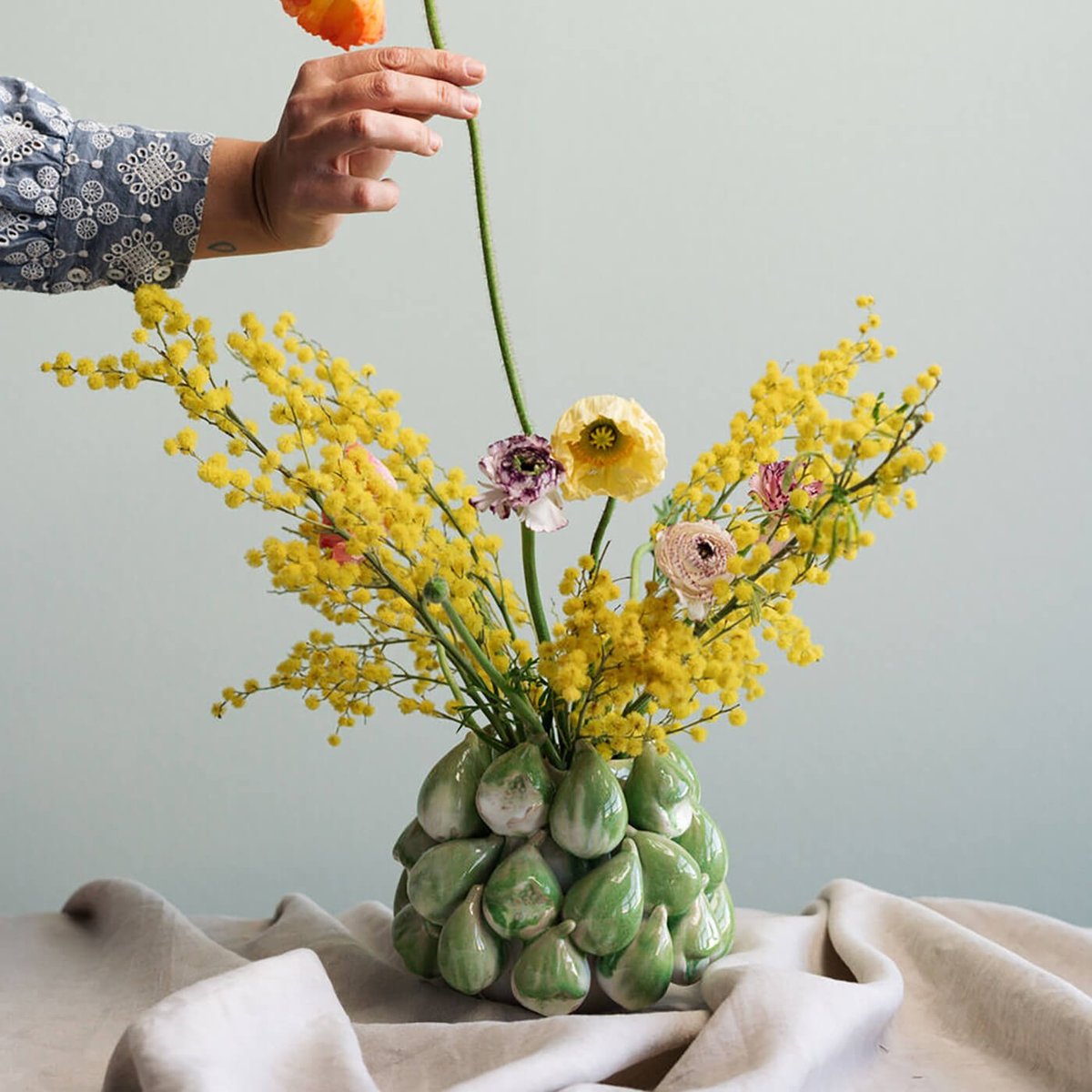 Vase figues vert, KARE DESIGN