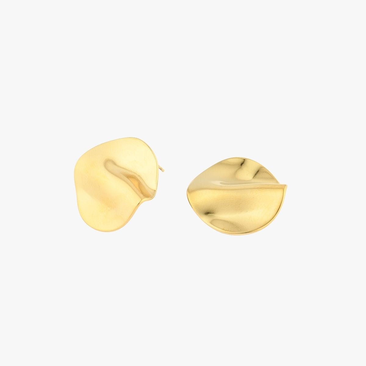 Boucles d'oreilles rondes acier inoxydable aucun, BALABOOSTE