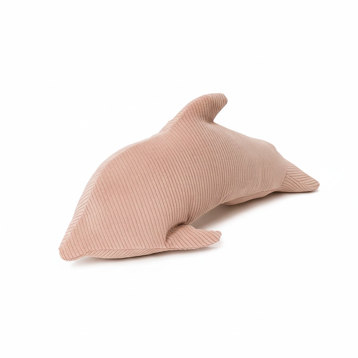 Peluche dauphin déco SLIMCORDE rose, MEOW BABY