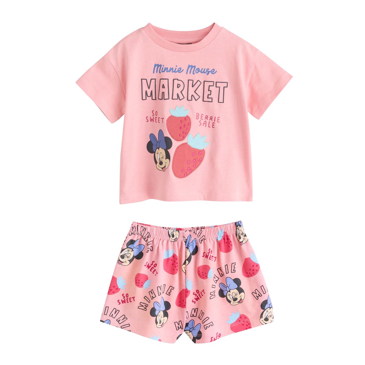Pyjama short minnie mouse, lot de 3 multi-couleurs, NEXT