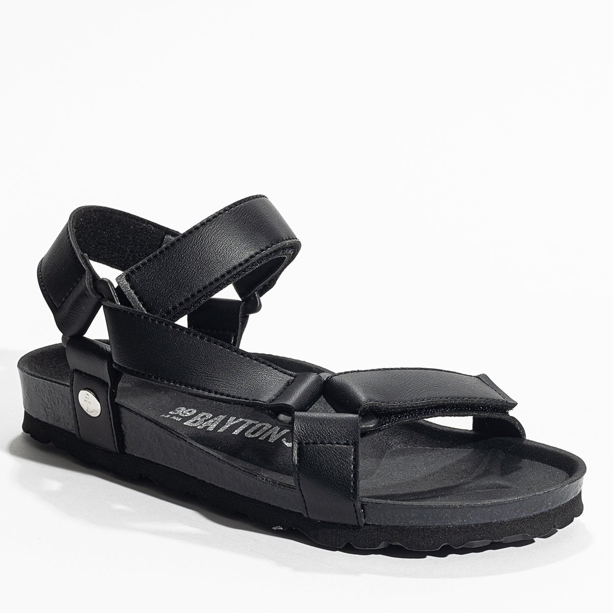 Sandales Vegan RIGONI noir, BAYTON