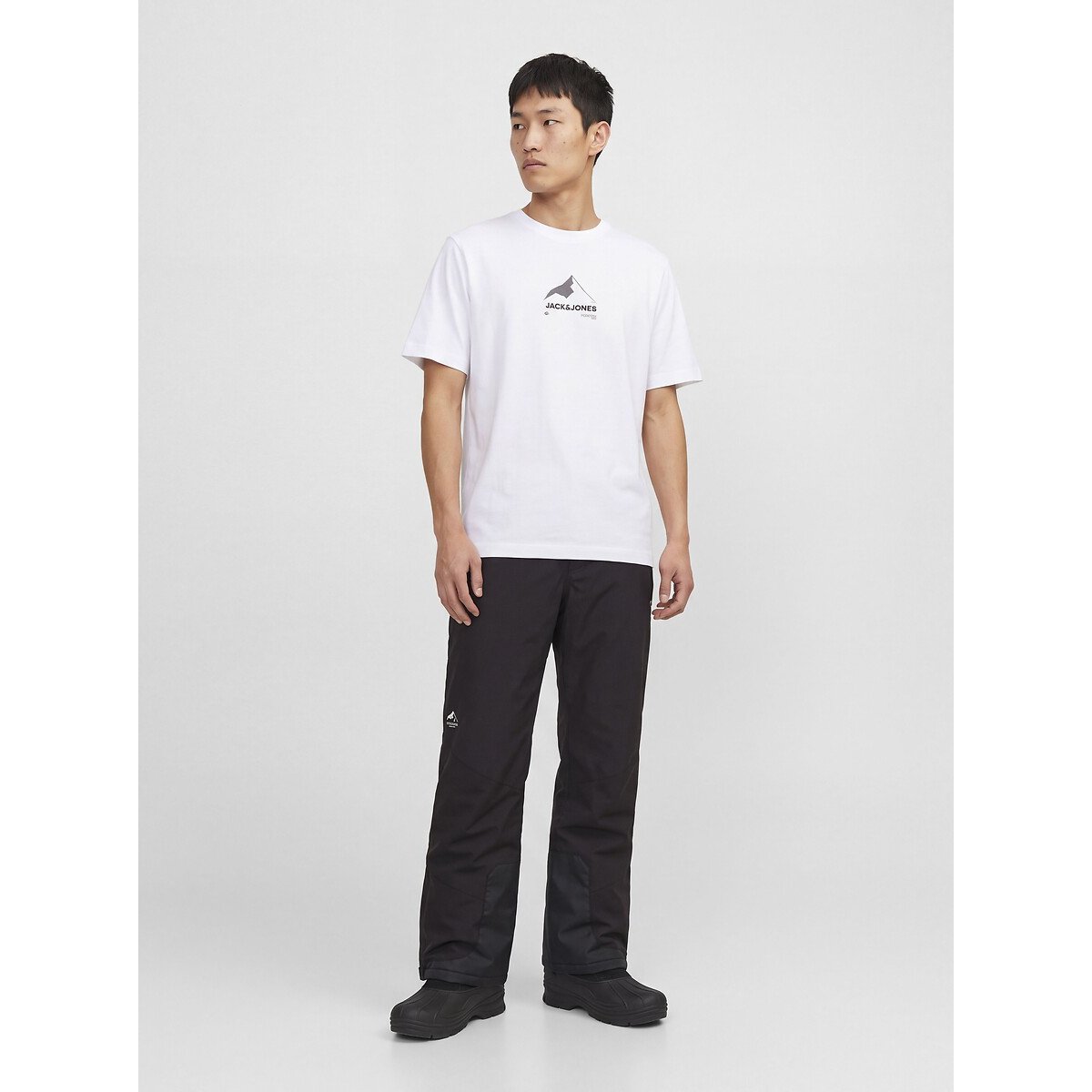 T-shirt manches courtes, TIGNES blanc, JACK & JONES
