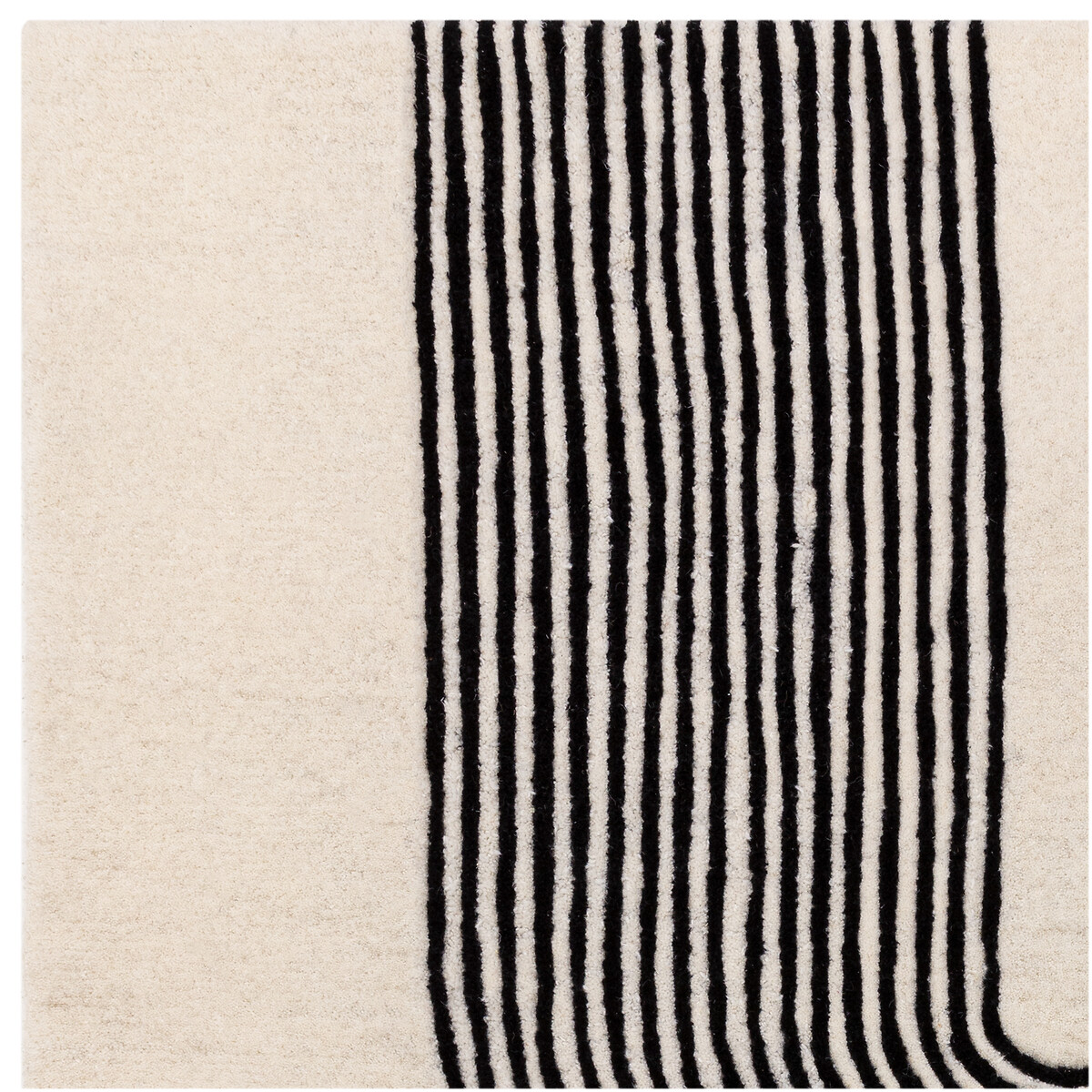 Abstract Arch Pattern Rug black, ÉDITÉ
