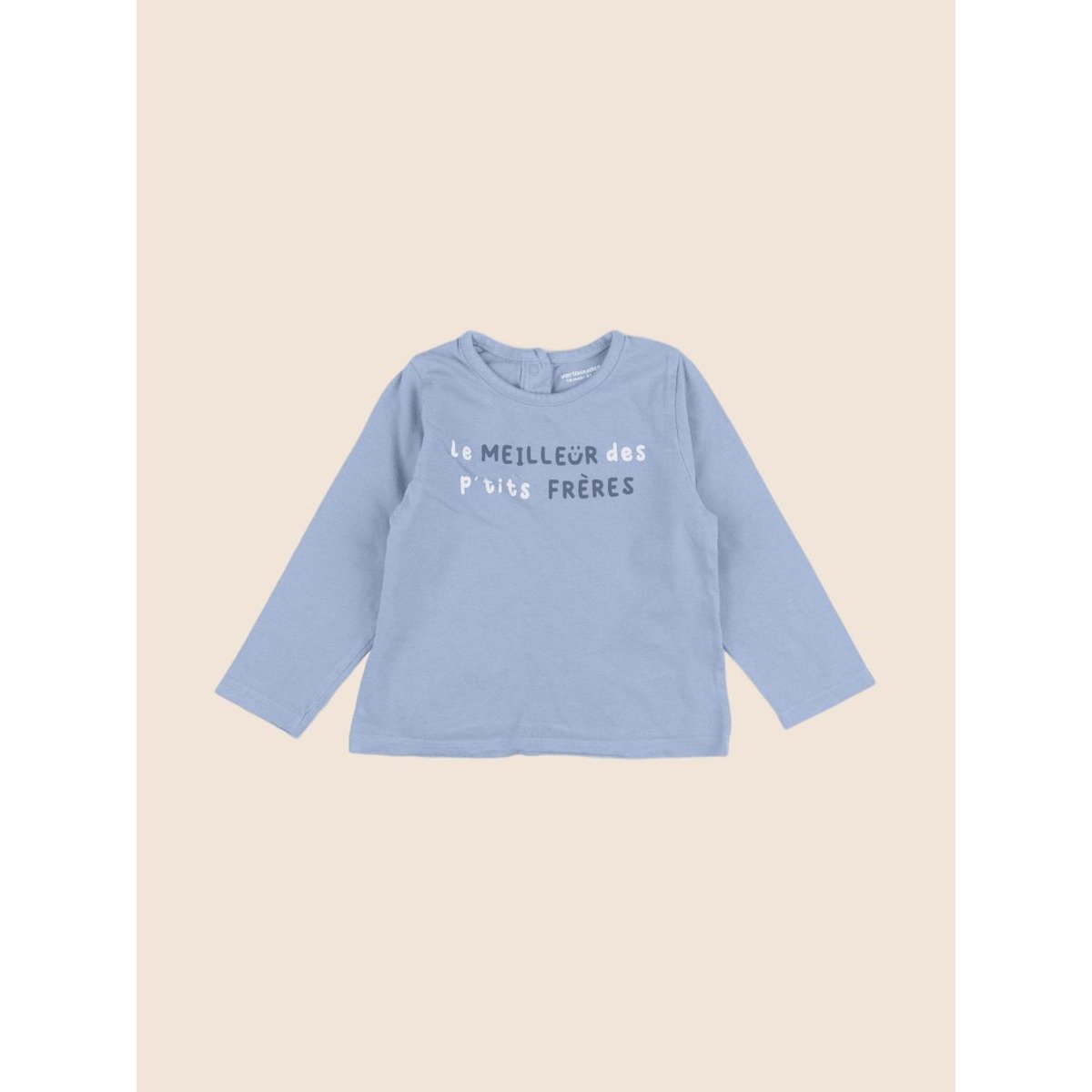 Tee-shirt - Bon état bleu, VERTBAUDET