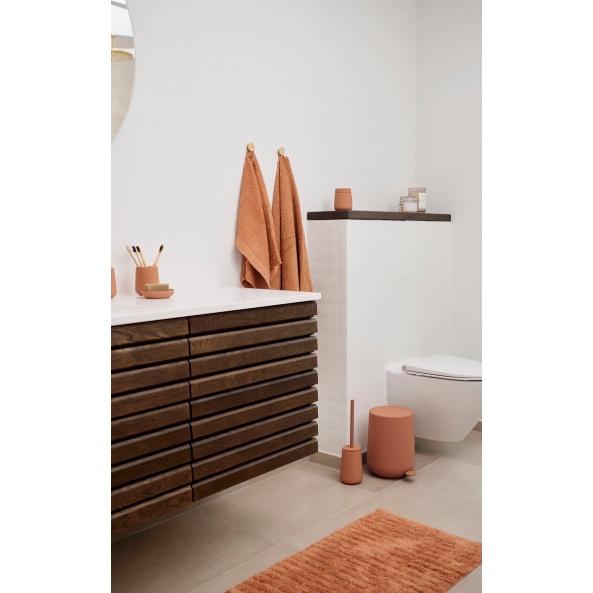Serviette CLASSIC mandarine, ZONE DENMARK