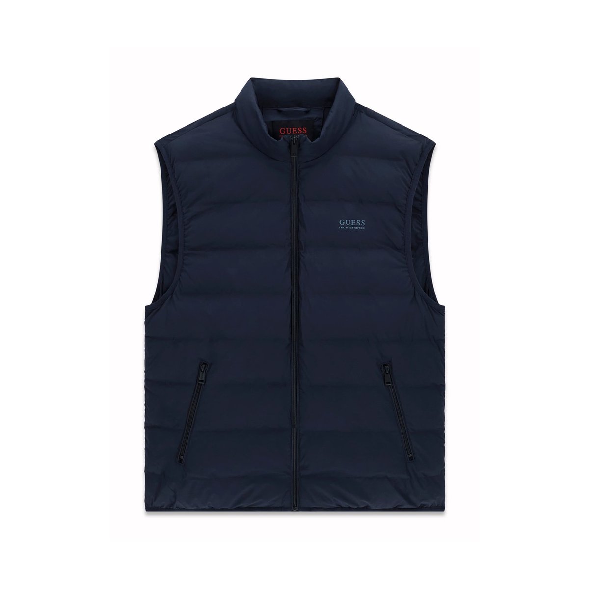 Doudoune Sans Manches bleu foncé, GUESS