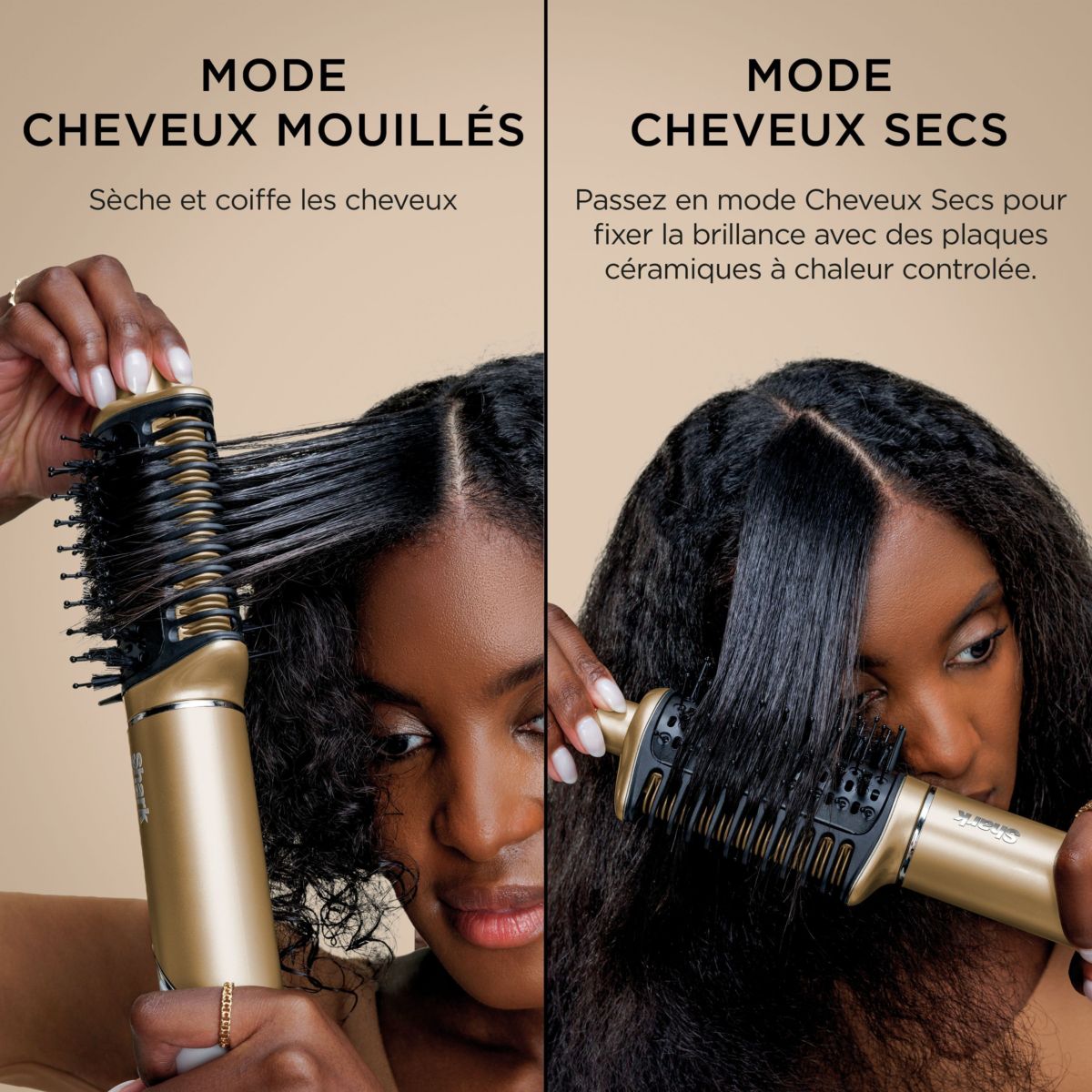 Fer multistyle Glam - Cheveux bouclés et crépus autres, SHARK