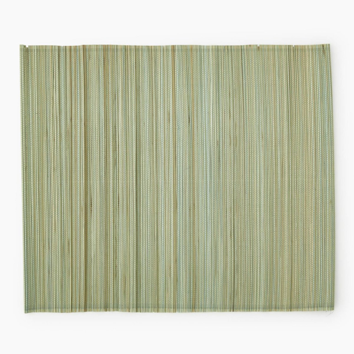Set de table en bambou képi, 44x33 vert gris, MONOPRIX