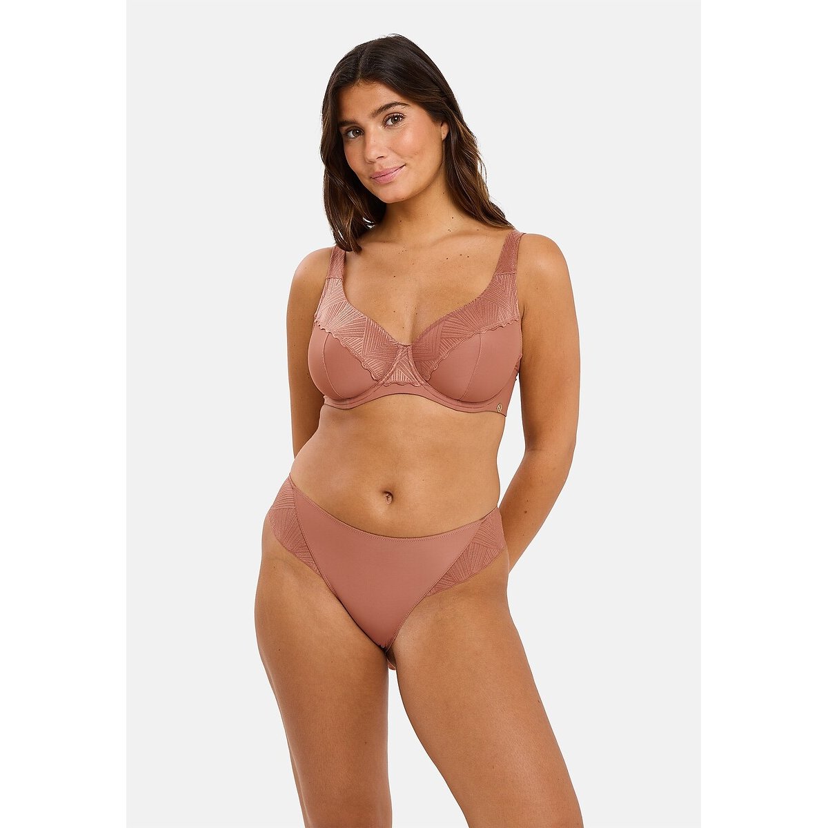 Reggiseno con ferretto DAILY SOFTNESS nocciola, SANS COMPLEXE