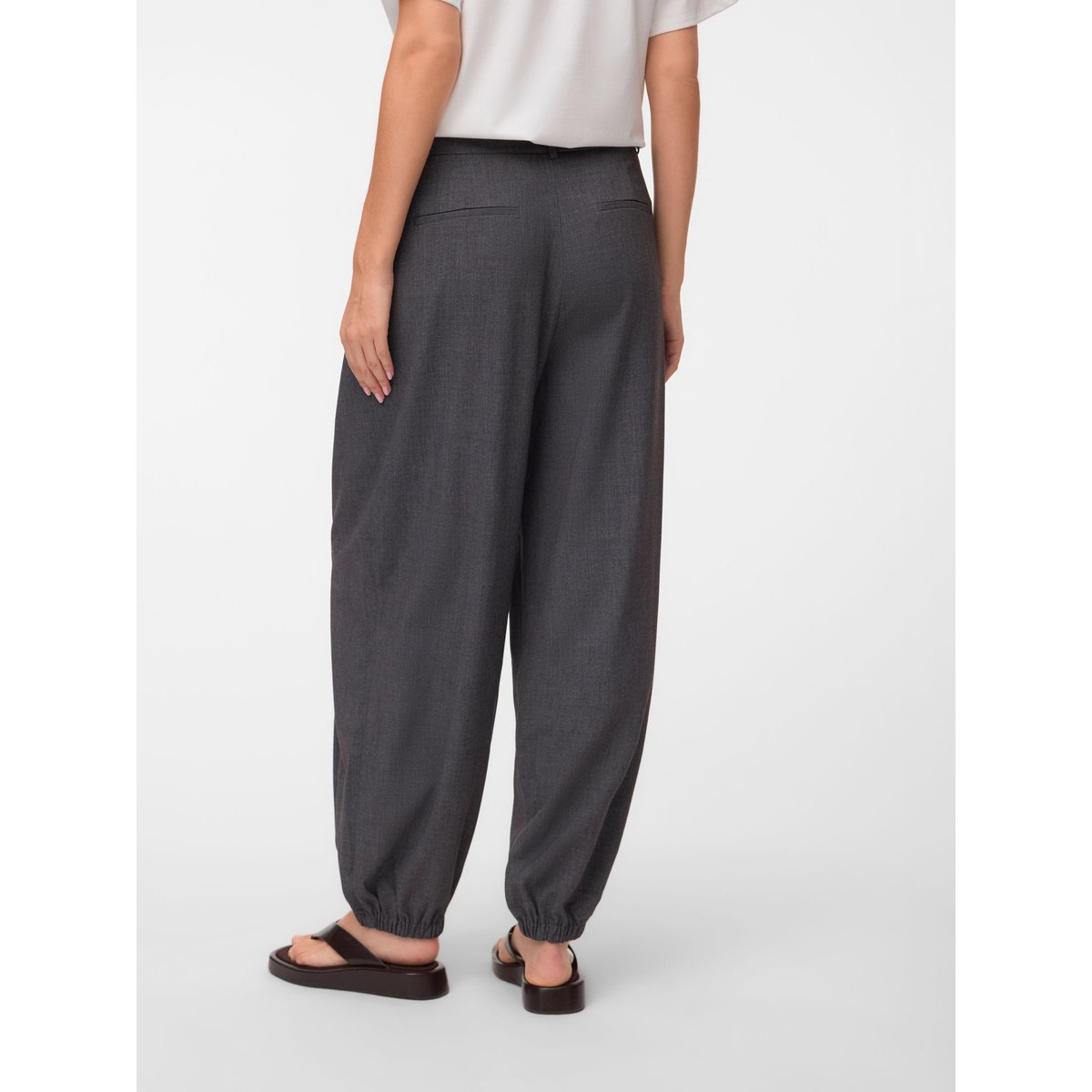 Pantalon De Tailleur dark grey melange 1, VERO MODA
