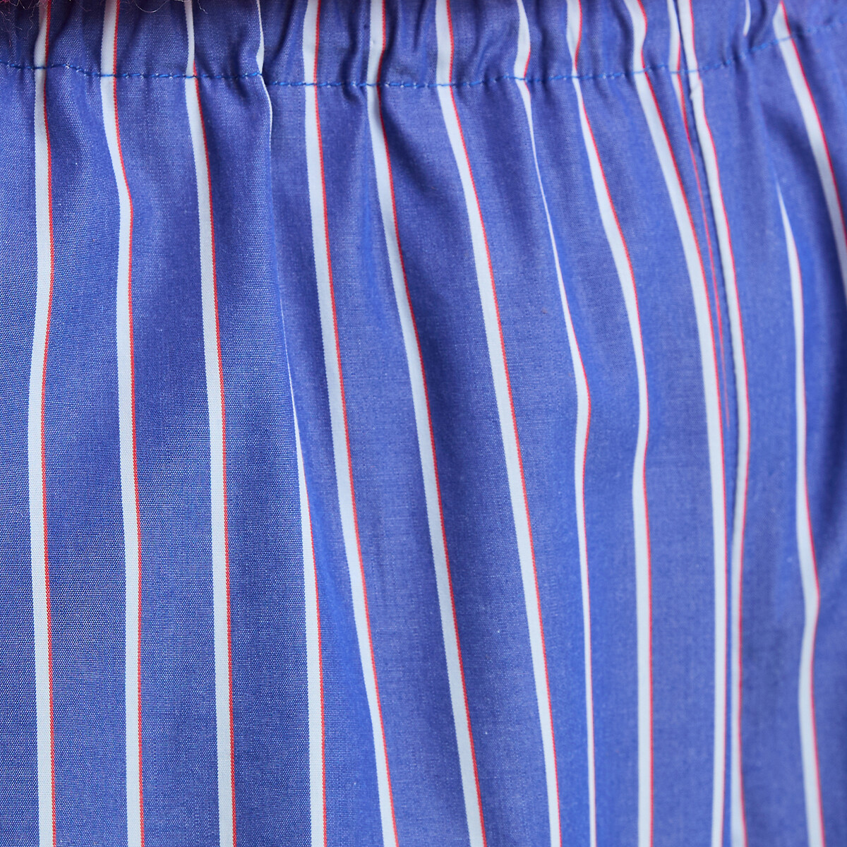 Pantalon large à rayures, taille élastiquée rayé bleu, LA REDOUTE COLLECTIONS