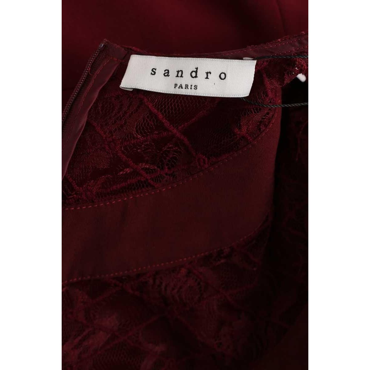 Robe - Très Bon État bordeaux, SANDRO