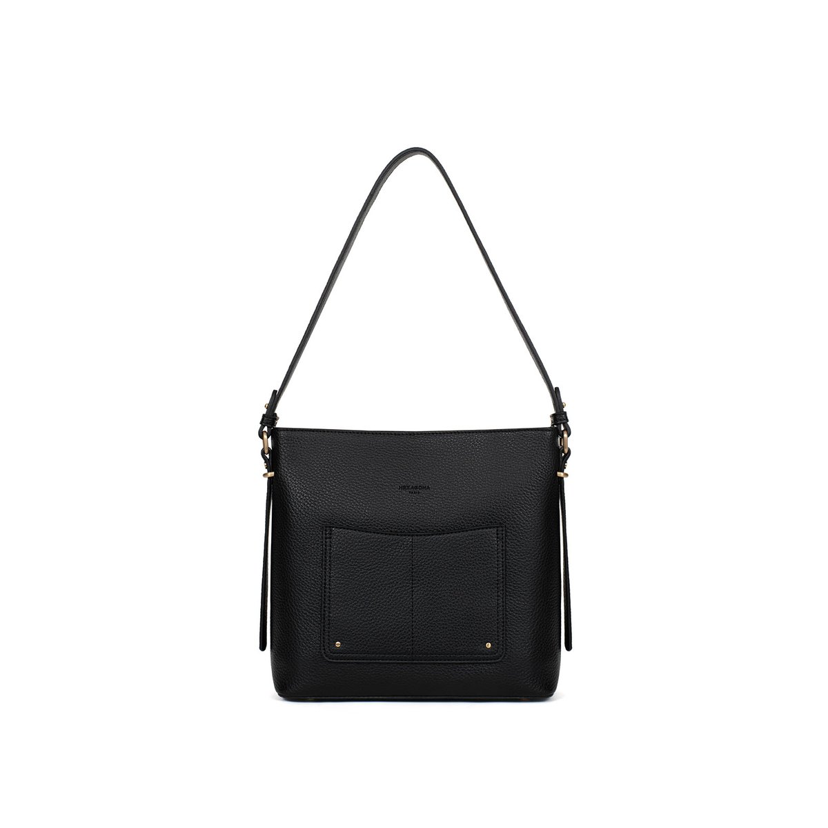 Besace ZORA noir, HEXAGONA