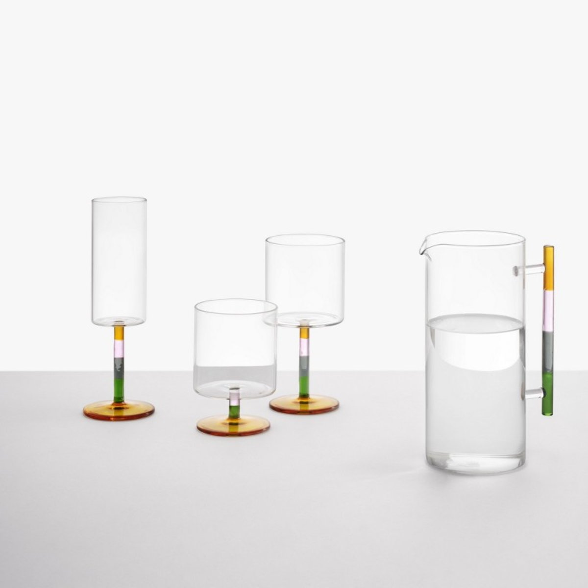 Flute à champagne design Andalusia multicolore, ICHENDORF
