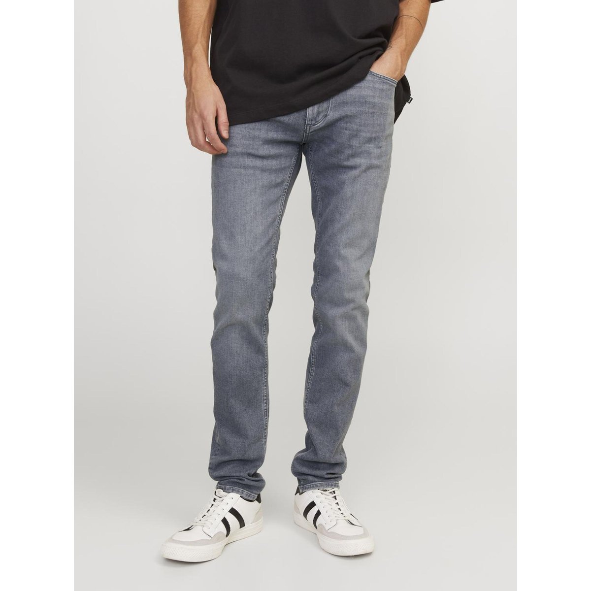 Jean Skinny grey denim, JACK & JONES