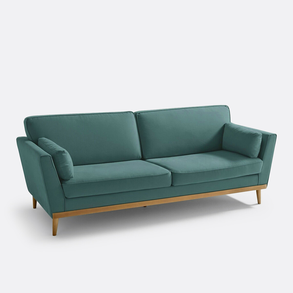 Sofa aus Baumwolle und Polyester, 3- und 4-Sitzer, Tasie grüner eukalyptus, LA REDOUTE INTERIEURS