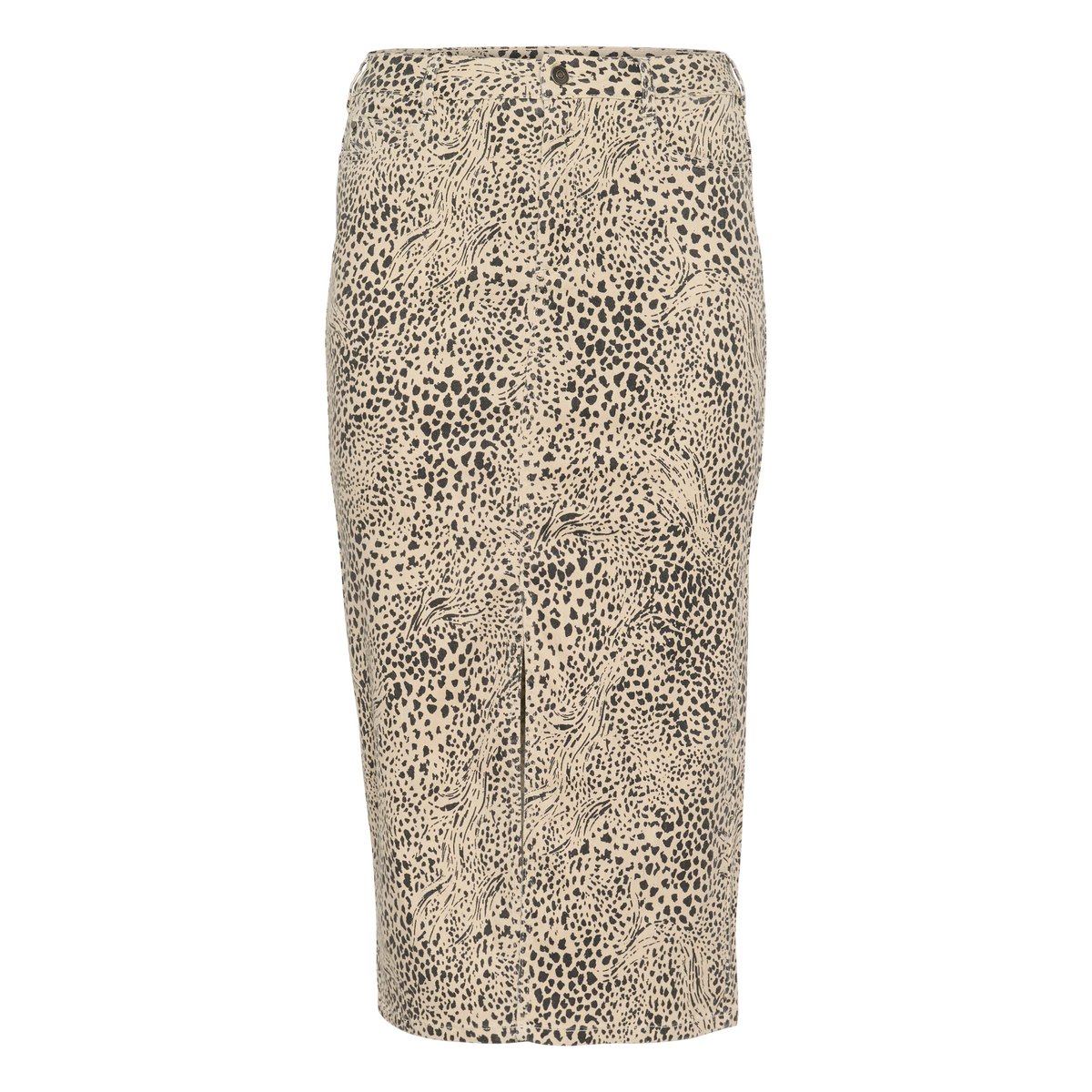 Skirt imprimé abstract leopard, KAFFE CURVE