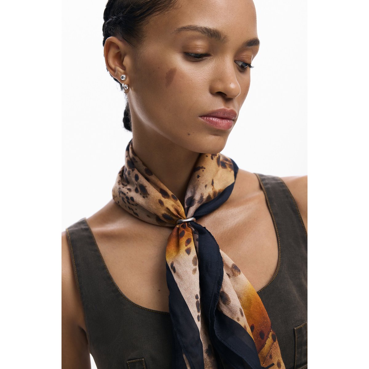 Foulard honey multicolore, DESIGUAL