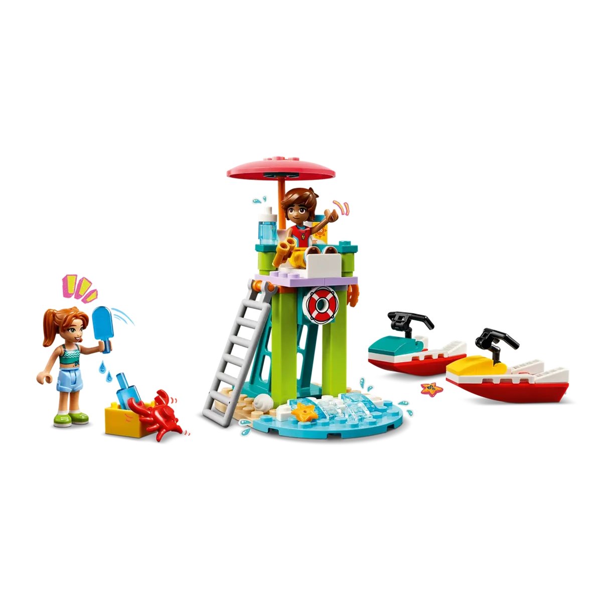 LEGO Friends - Le jet-ski de la plage - 42623 multicolore, LEGO