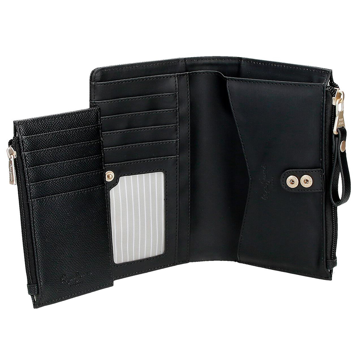 Carteira Pepe Jeans Elia preto , PEPE JEANS