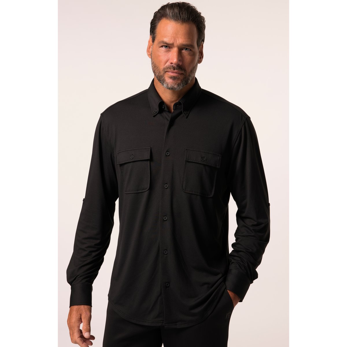 Chemise collection Outdoor noir, JP1880
