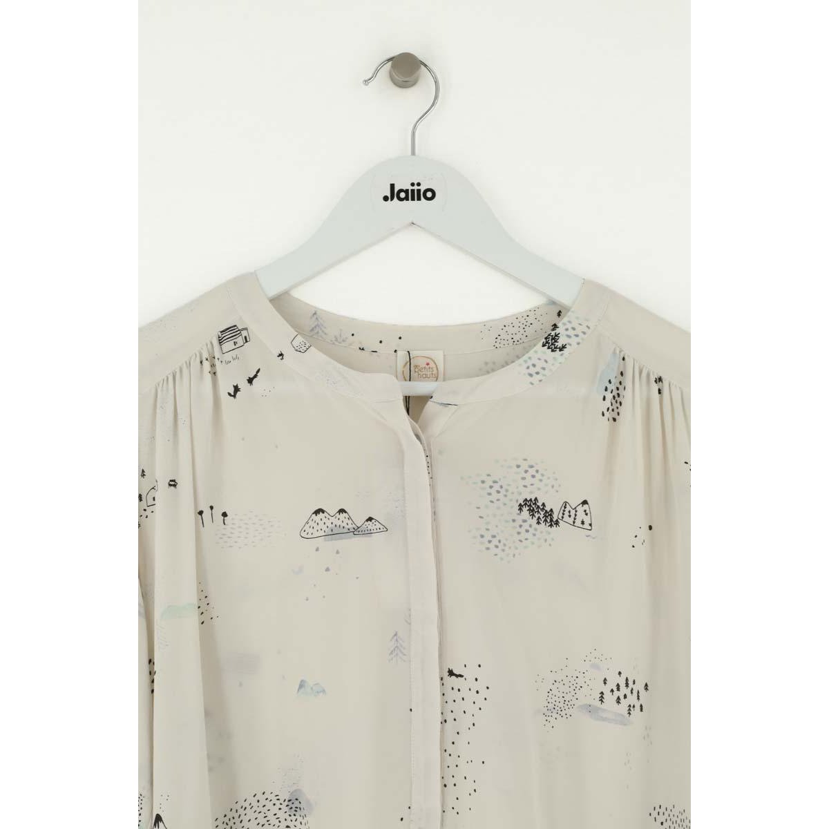 Blouse - Très Bon État blanc, DES PETITS HAUTS