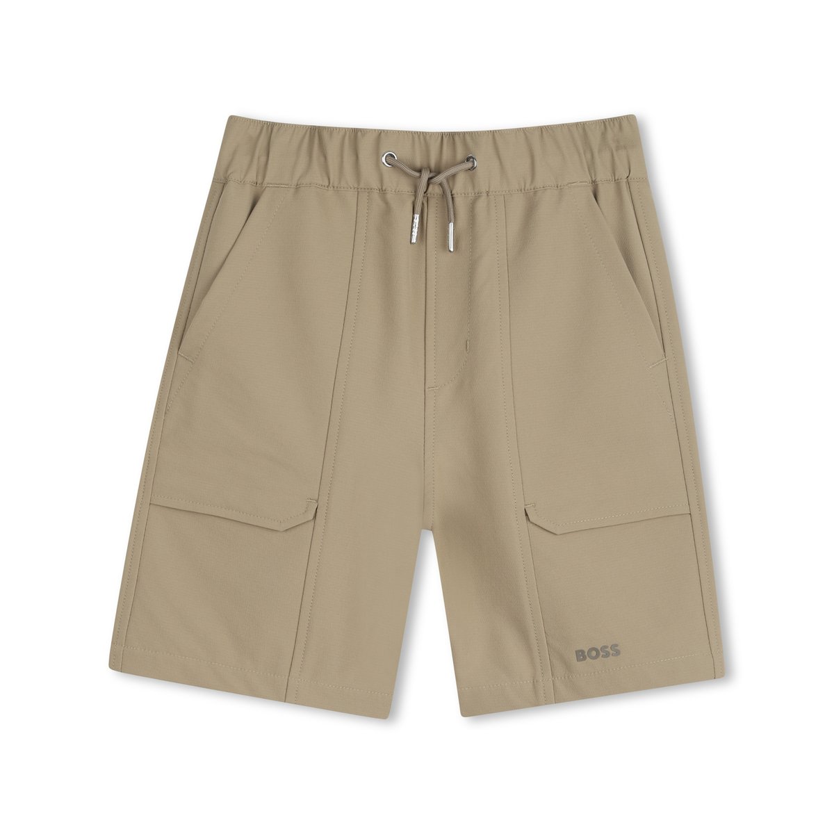 Bermuda en molleton dark taupe, BOSS KIDSWEAR