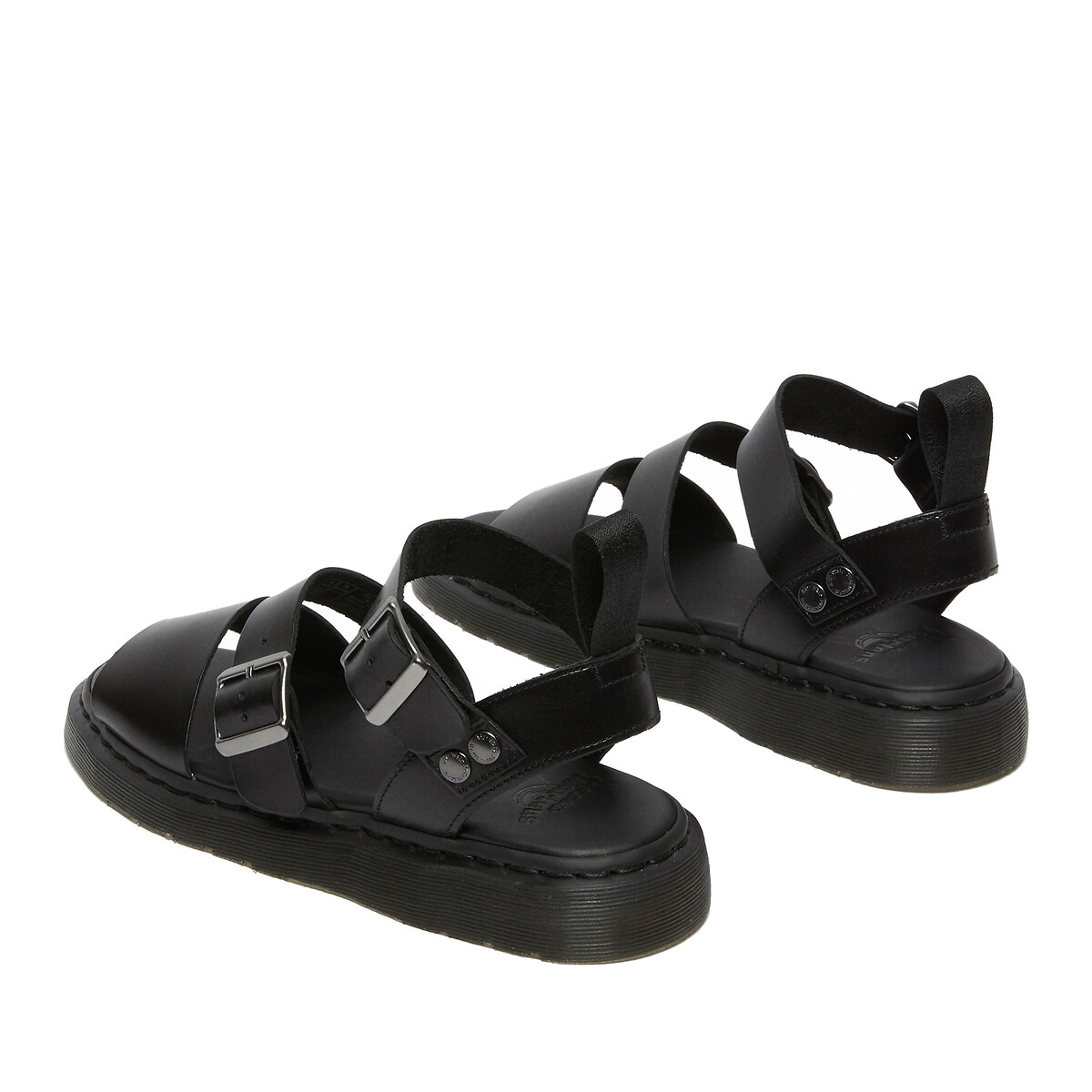 Sandali in pelle Gryphon nero , DR. MARTENS