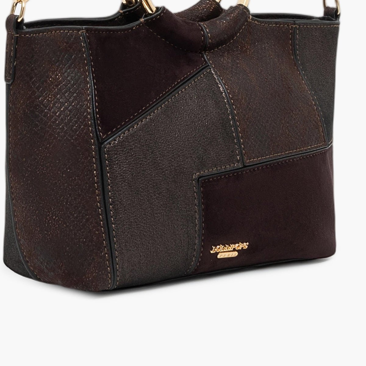 Petit sac shopper Trusty marron, LOLLIPOPS
