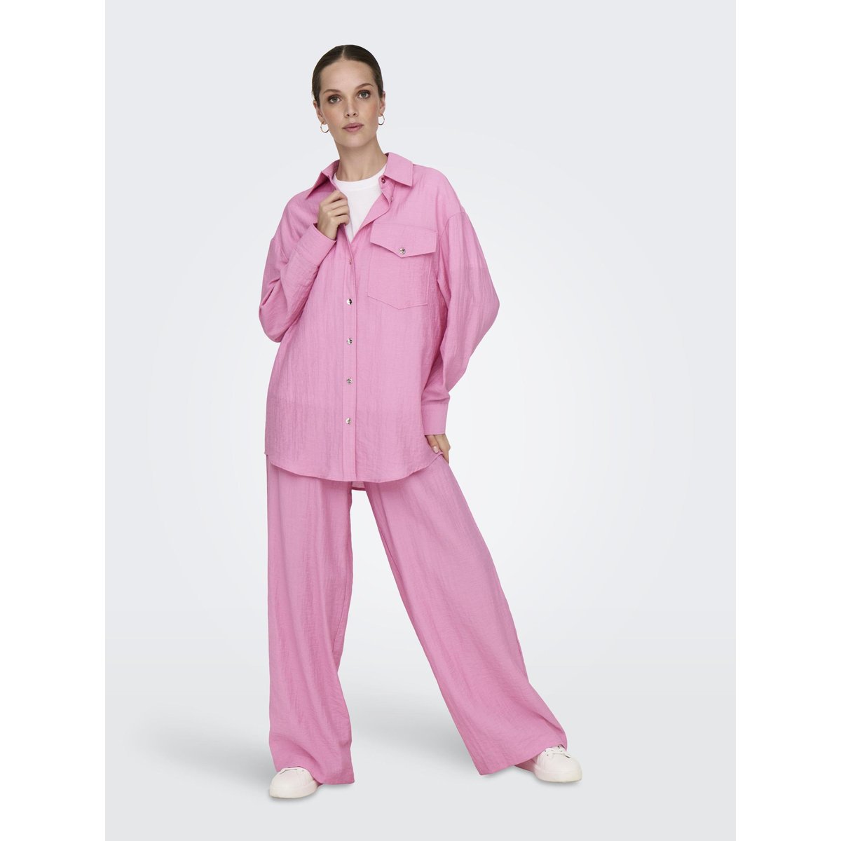 Chemise fuchsia pink, ONLY