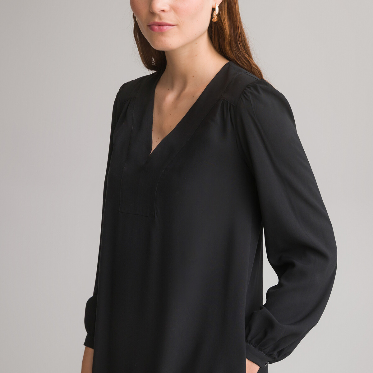 Mid-Length Full Dress black, ANNE WEYBURN